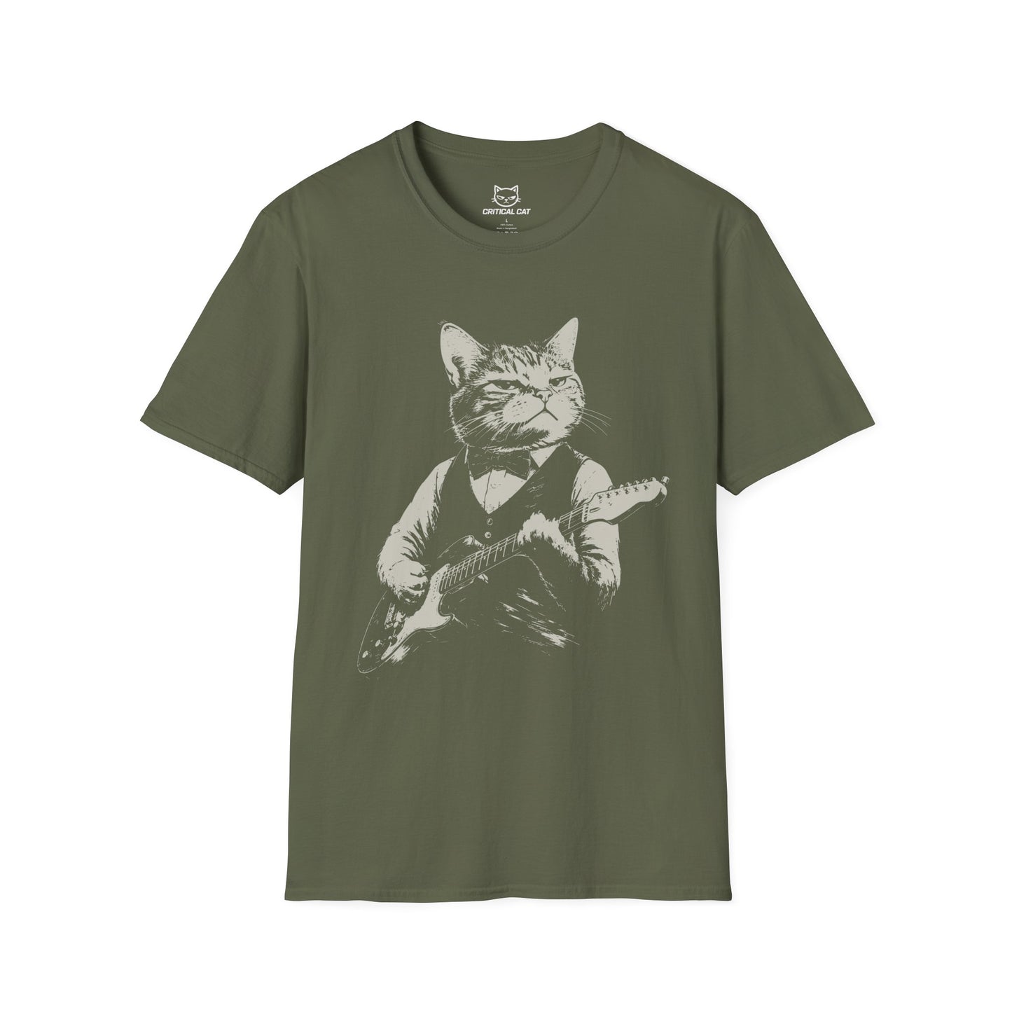 Cat Playing Guitar
