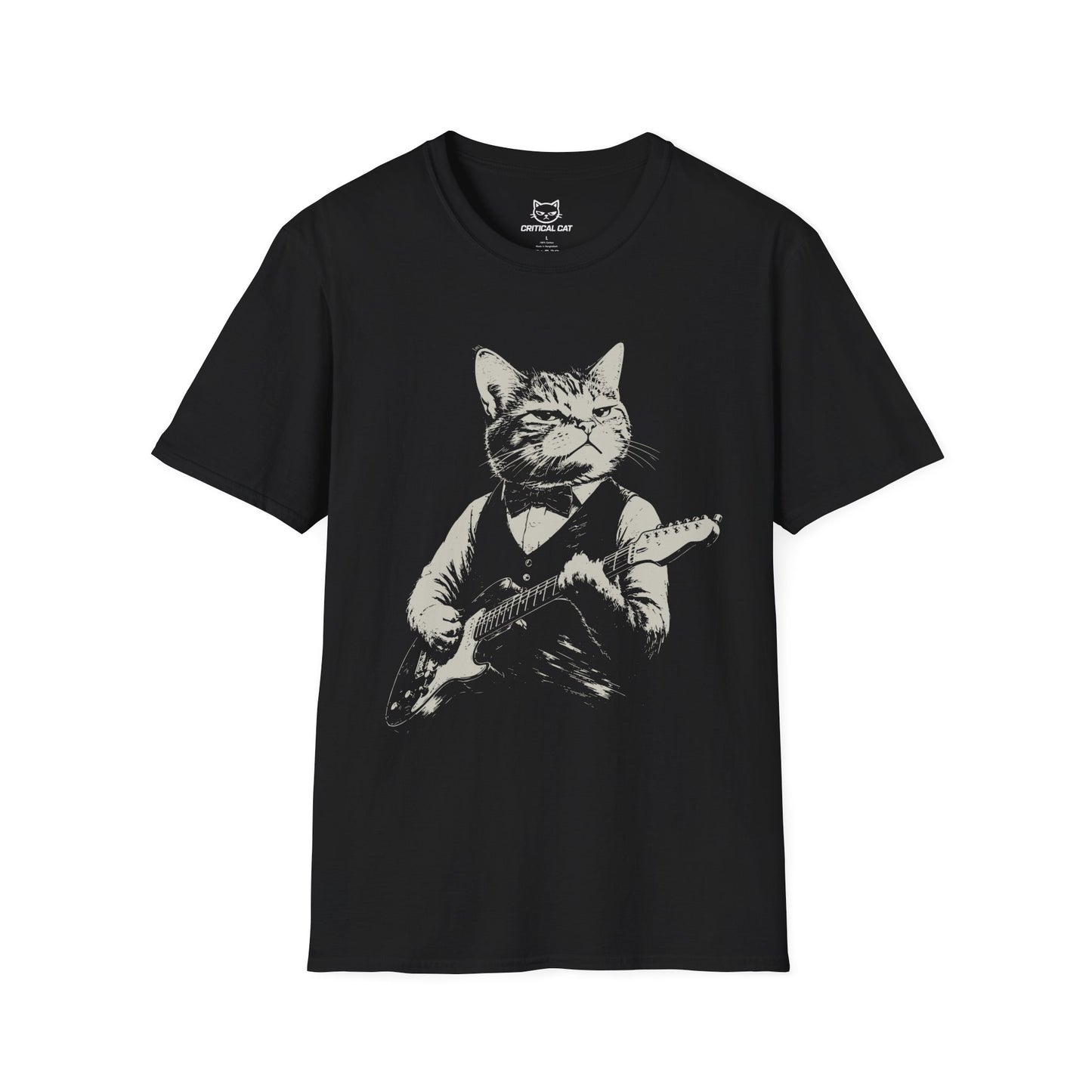 Cat Playing Guitar
