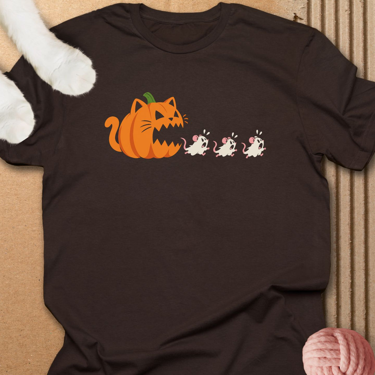 Pumpkitty Eats Ghost Mice