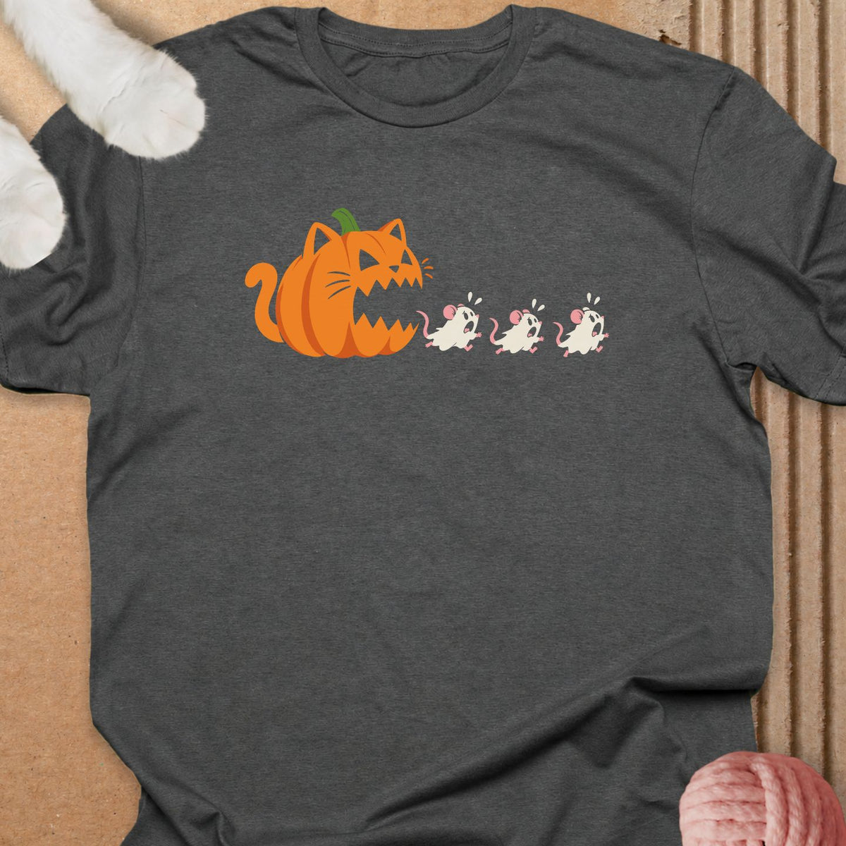 Pumpkitty Eats Ghost Mice