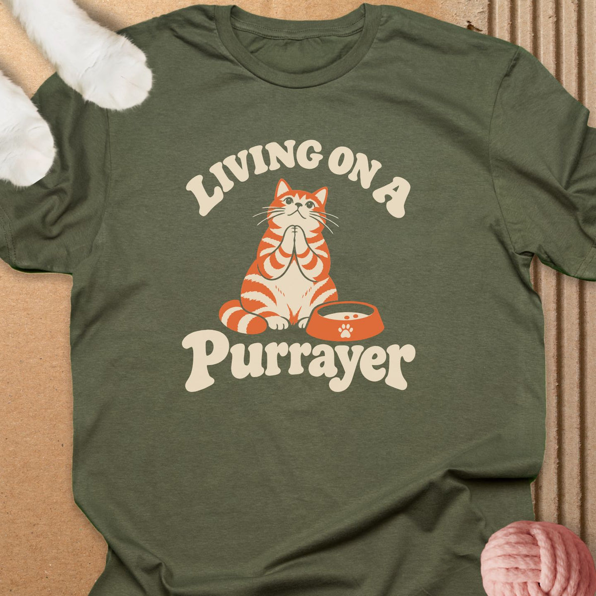 Living On A Purrayer