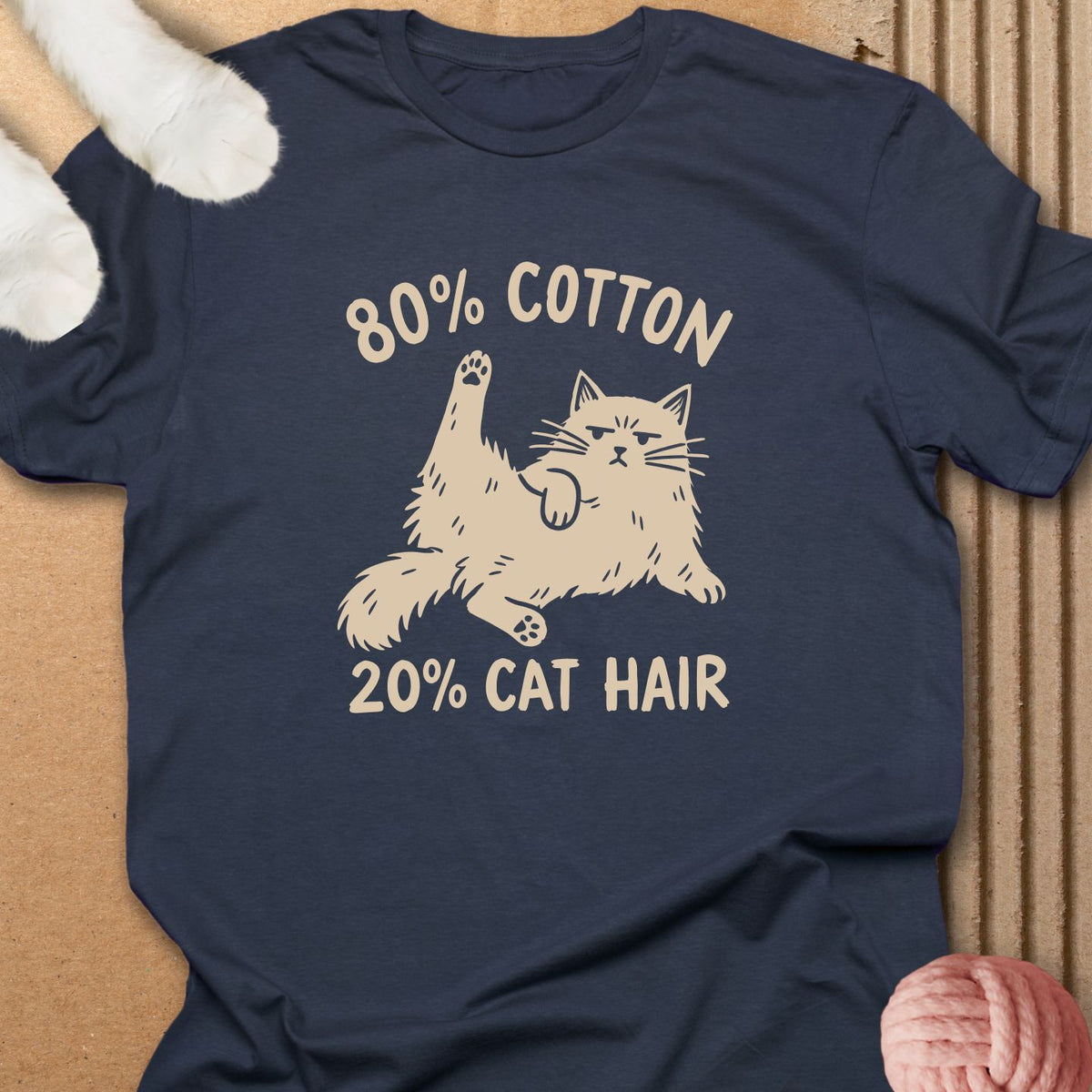 Cotton to Cat Hair