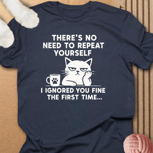 I Ignored You Fine