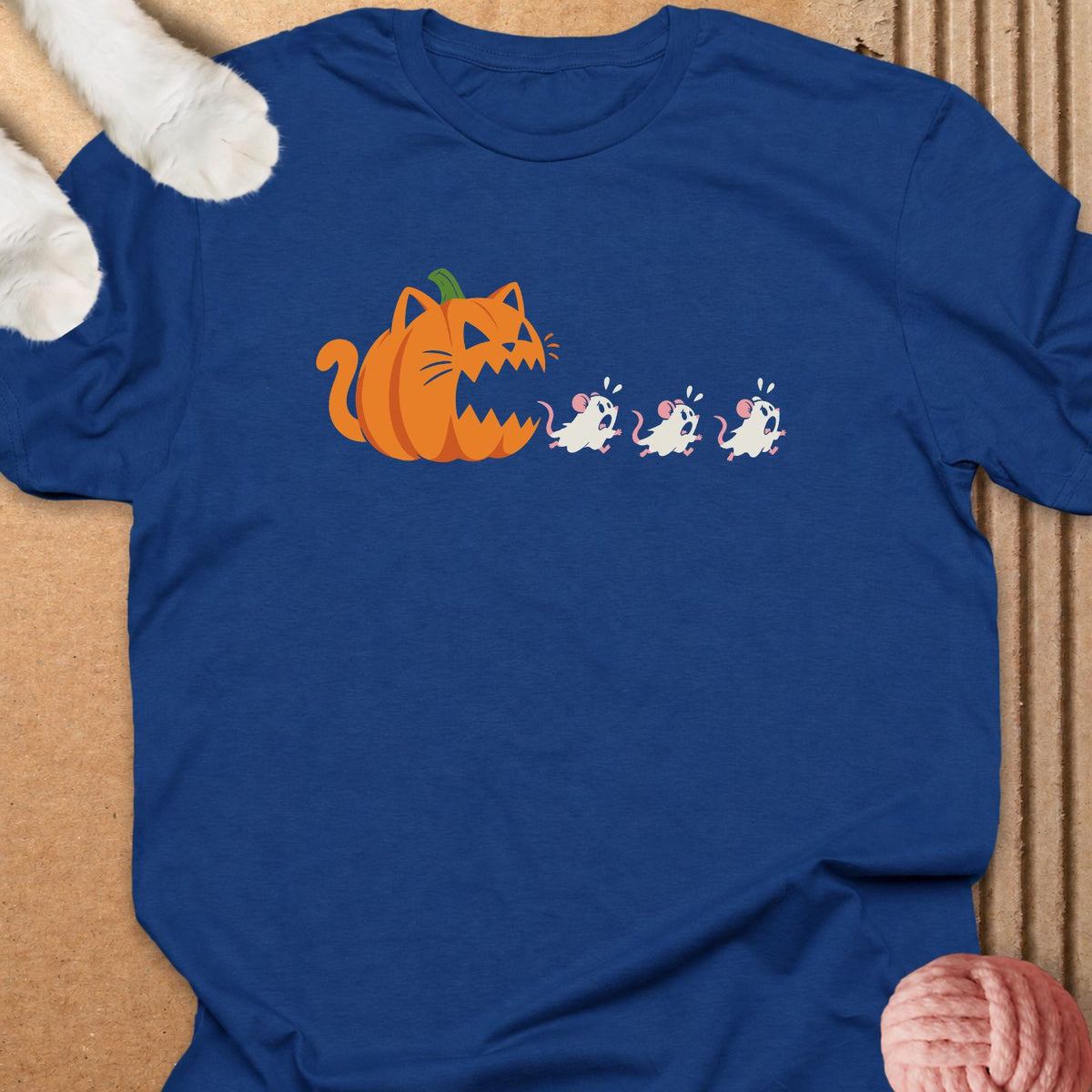 Pumpkitty Eats Ghost Mice
