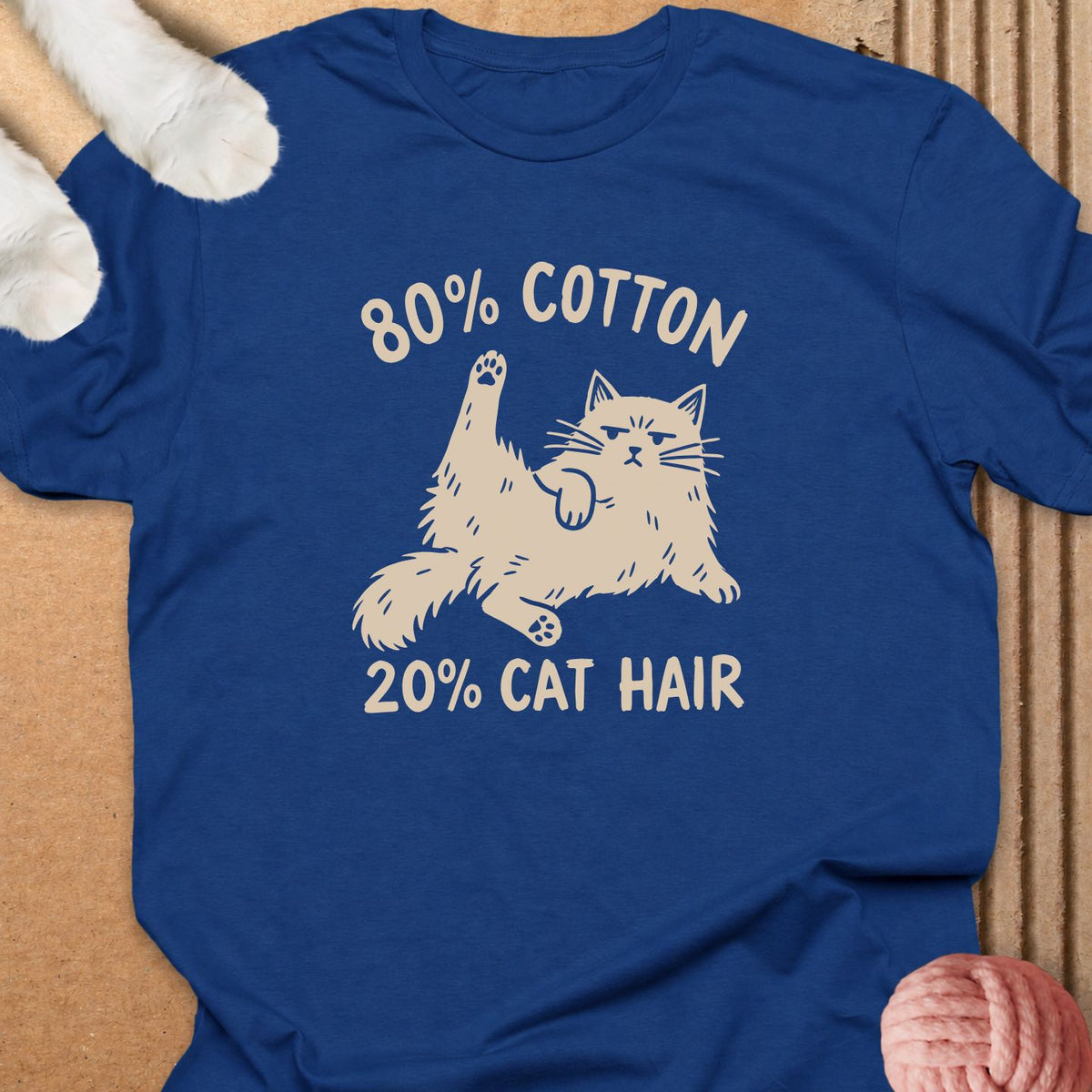 Cotton to Cat Hair