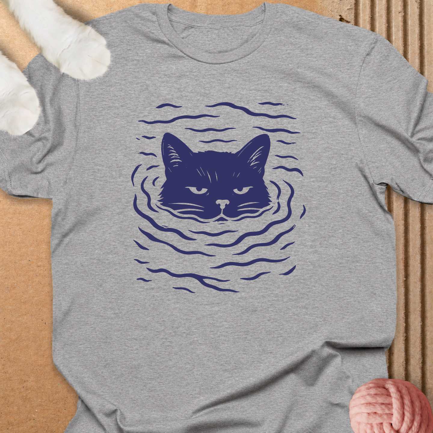 Cat In Water
